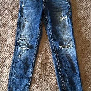 Silver Jeans Women’s Suki Ankle Skinny Distressed